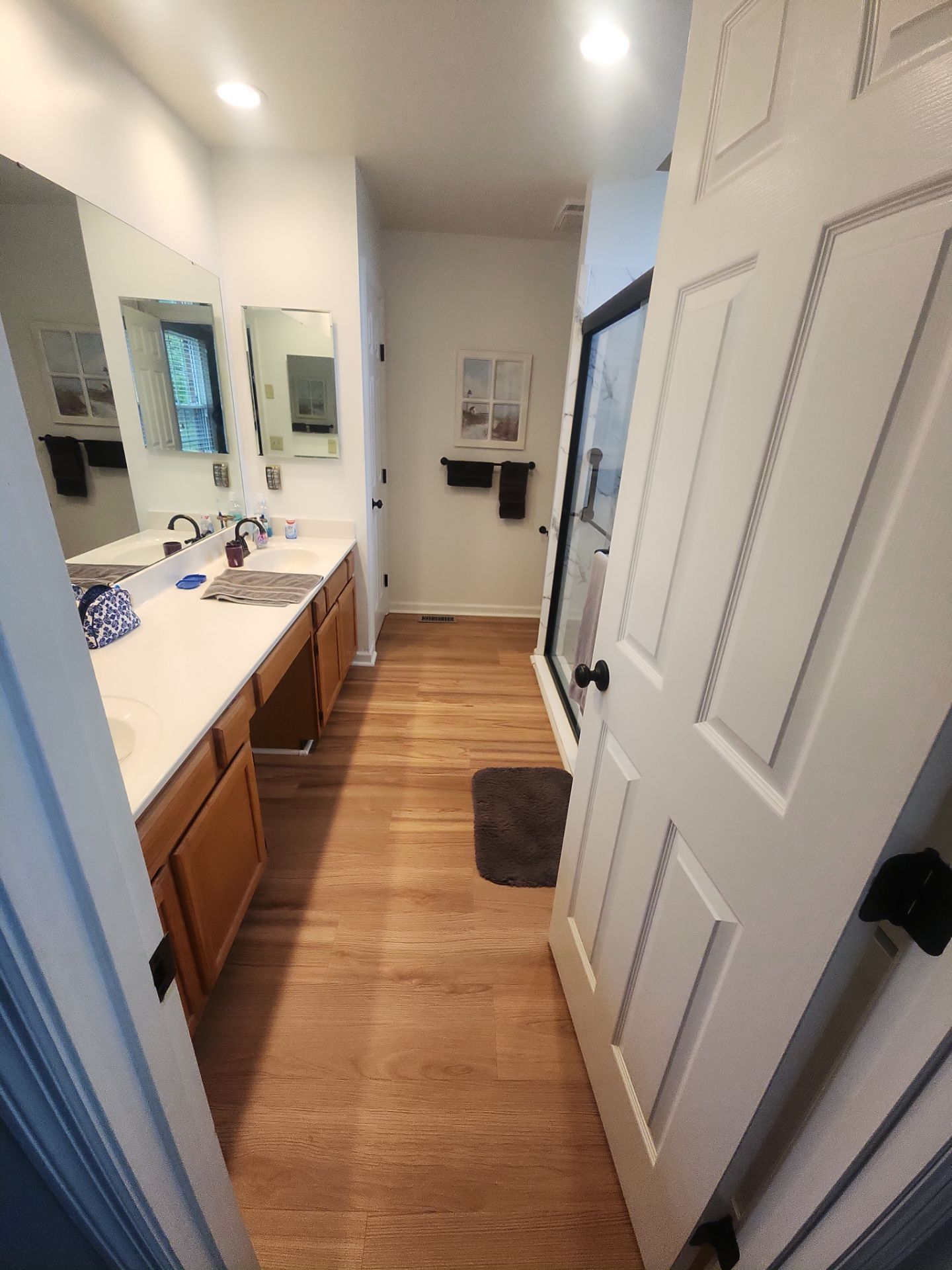Updated Vanity Area
